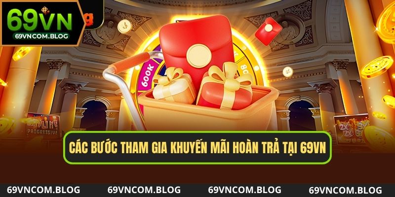 Các bước tham gia sự kiện hoàn trả tại 69VN